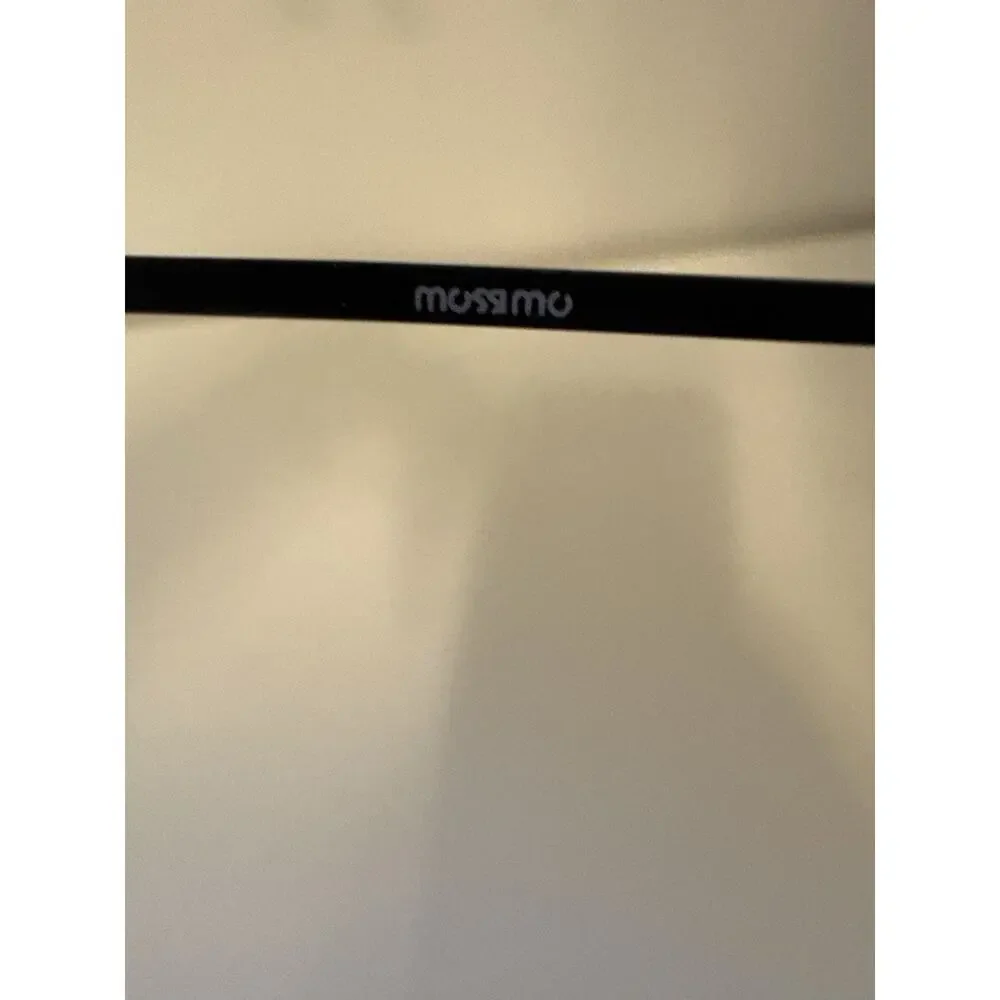 Mossimo PA1030 Y2K Aviator Sunglasses 2 Pair Black Metal Frames